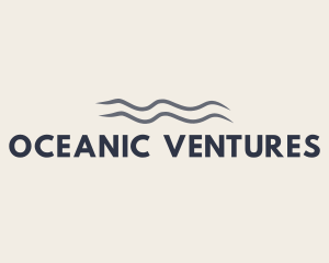 Generic Professional Wave Wordmark logo design