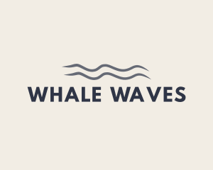 Generic Professional Wave Wordmark logo design