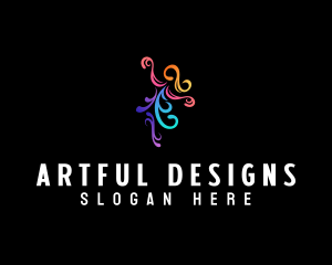 Creative Art Dancer logo design