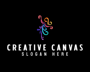 Creative Art Dancer logo design