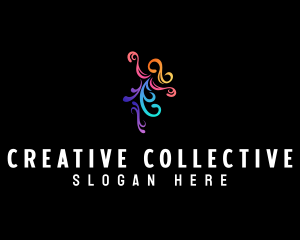 Creative Art Dancer logo design