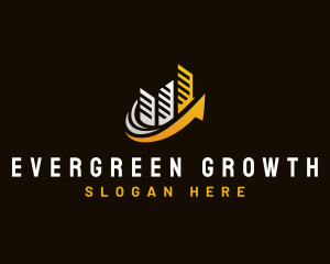 Building Growth Investment logo design