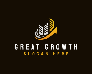 Building Growth Investment logo design