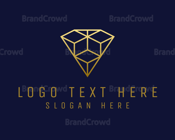 Luxury Diamond Jewelry Logo