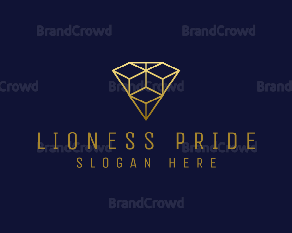 Luxury Diamond Jewelry Logo