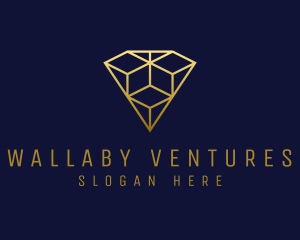 Luxury Diamond Jewelry logo design