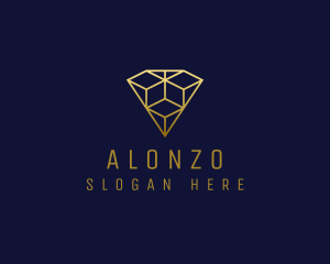 Luxury Diamond Jewelry logo design