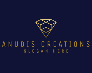 Luxury Diamond Jewelry logo design