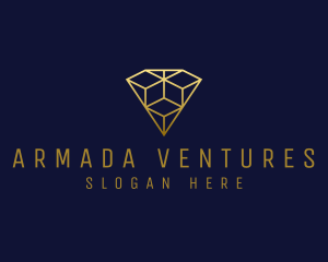 Luxury Diamond Jewelry logo design