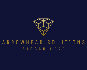 Luxury Diamond Jewelry logo design