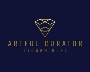 Luxury Diamond Jewelry logo design