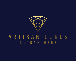 Luxury Diamond Jewelry logo design