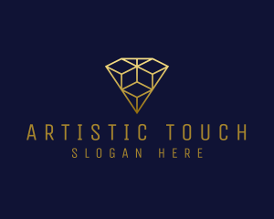 Luxury Diamond Jewelry logo design