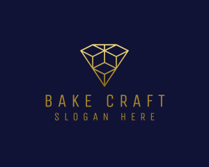 Luxury Diamond Jewelry logo design