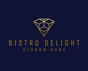 Luxury Diamond Jewelry logo design