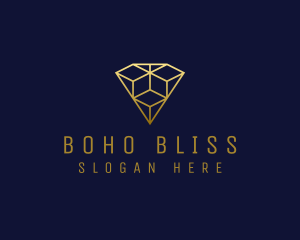 Luxury Diamond Jewelry logo design