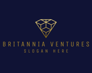 Luxury Diamond Jewelry logo design