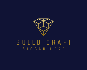 Luxury Diamond Jewelry logo design