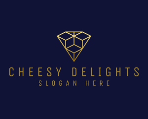 Luxury Diamond Jewelry logo design