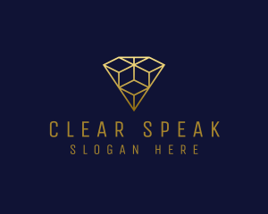 Luxury Diamond Jewelry logo design