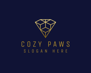 Luxury Diamond Jewelry logo design