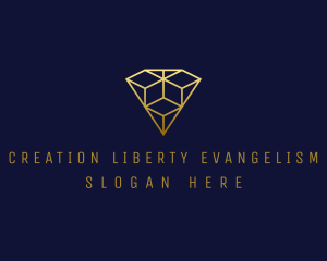 Luxury Diamond Jewelry logo design