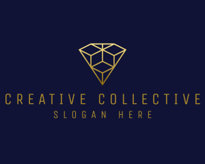 Luxury Diamond Jewelry logo design