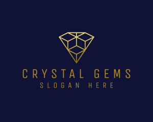 Luxury Diamond Jewelry logo design