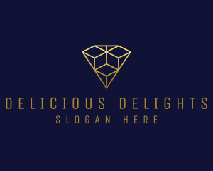 Luxury Diamond Jewelry logo design