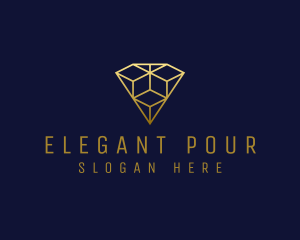 Luxury Diamond Jewelry logo design