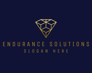 Luxury Diamond Jewelry logo design