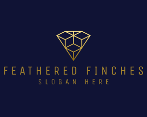 Luxury Diamond Jewelry logo design