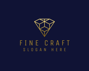 Luxury Diamond Jewelry logo design