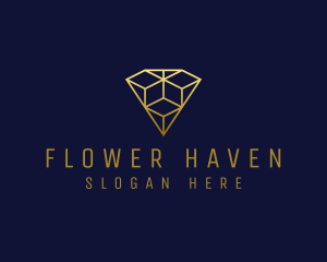 Luxury Diamond Jewelry logo design