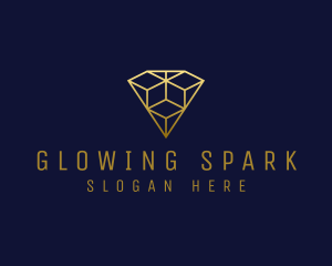 Luxury Diamond Jewelry logo design