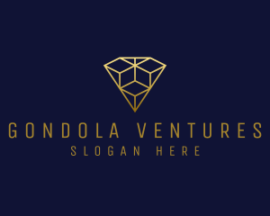 Luxury Diamond Jewelry logo design