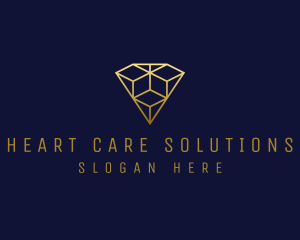 Luxury Diamond Jewelry logo design