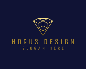 Luxury Diamond Jewelry logo design