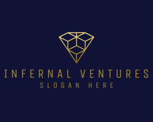 Luxury Diamond Jewelry logo design