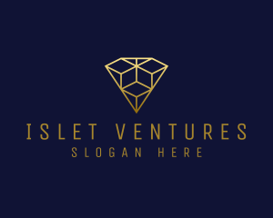 Luxury Diamond Jewelry logo design