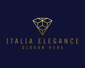 Luxury Diamond Jewelry logo design