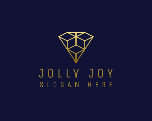 Luxury Diamond Jewelry logo design