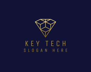 Luxury Diamond Jewelry logo design