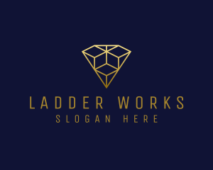 Luxury Diamond Jewelry logo design