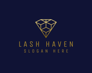 Luxury Diamond Jewelry logo design