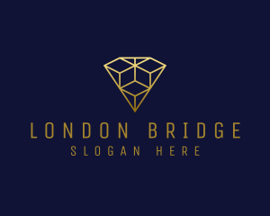 Luxury Diamond Jewelry logo design