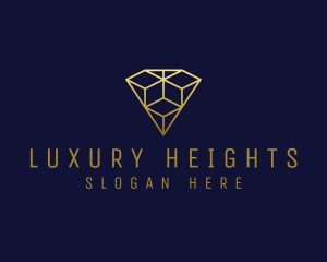 Luxury Diamond Jewelry logo design