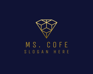 Luxury Diamond Jewelry logo design