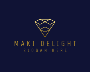 Luxury Diamond Jewelry logo design