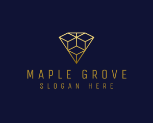 Luxury Diamond Jewelry logo design